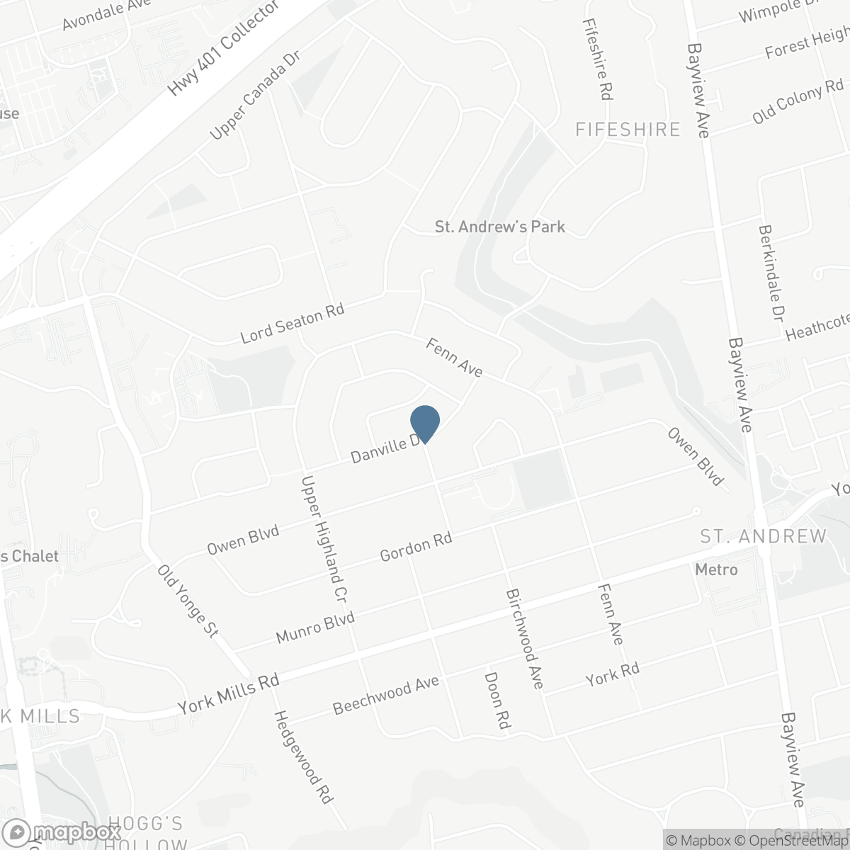 38 DANVILLE DRIVE, Toronto, Ontario M2P 1J1